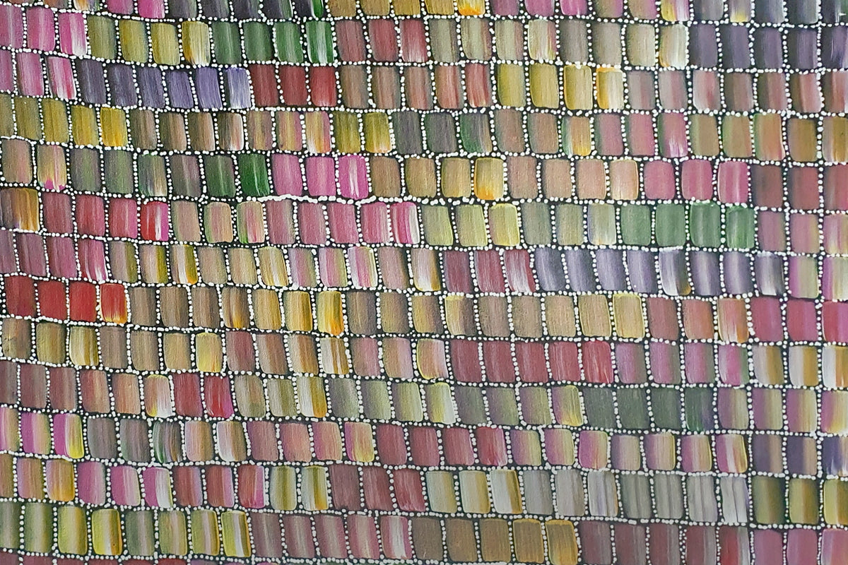 Aboriginal Painting - Bush Medicine Leaves (Tree Roots)