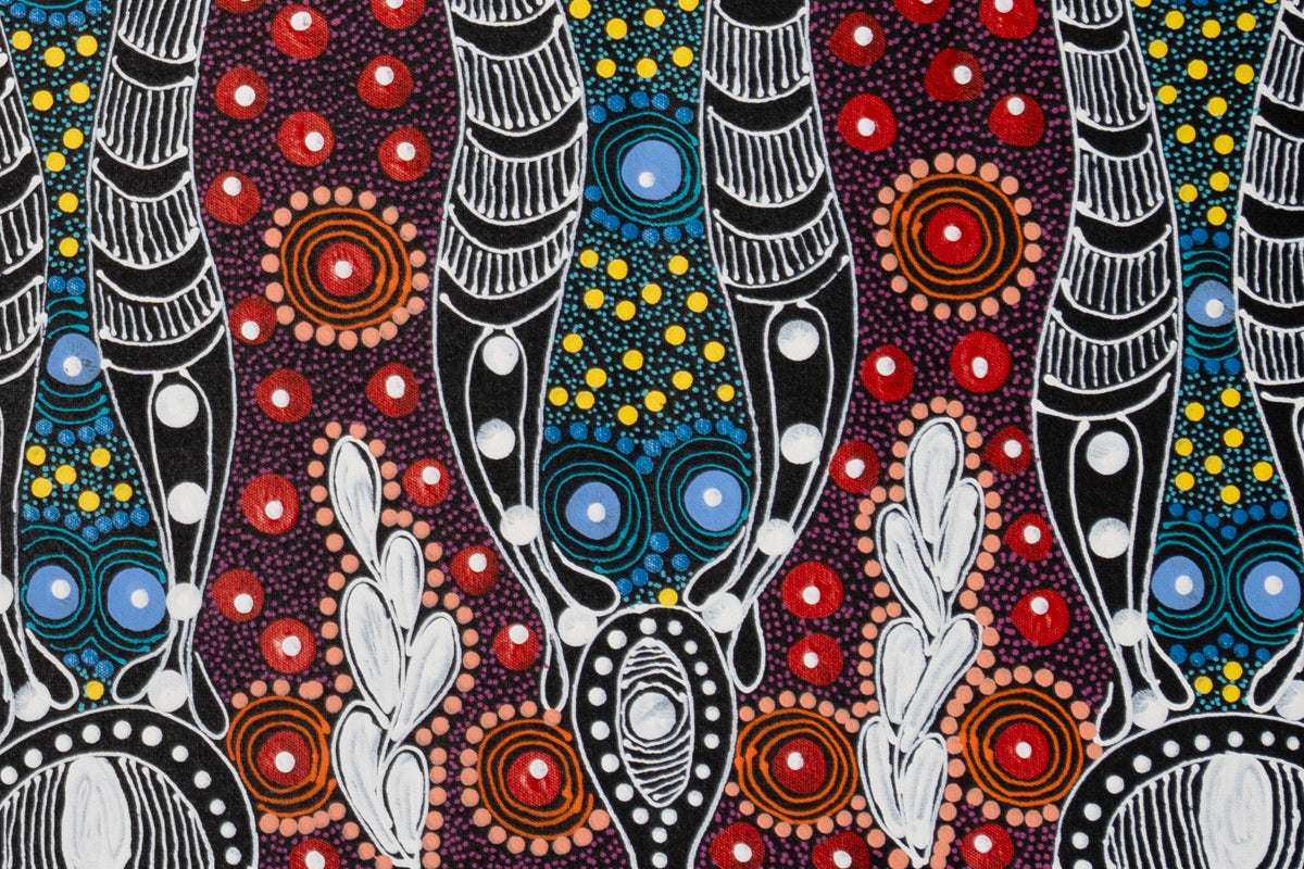 Aboriginal Painting - Dreaming Sisters