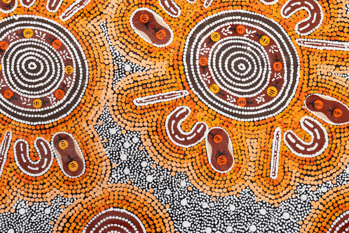 Aboriginal Painting - Honey Ants - Collectable