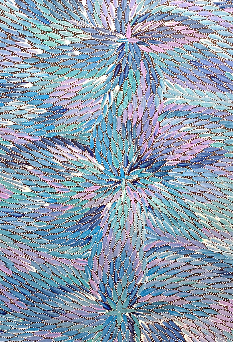 Aboriginal Painting - Medicine Leaves
