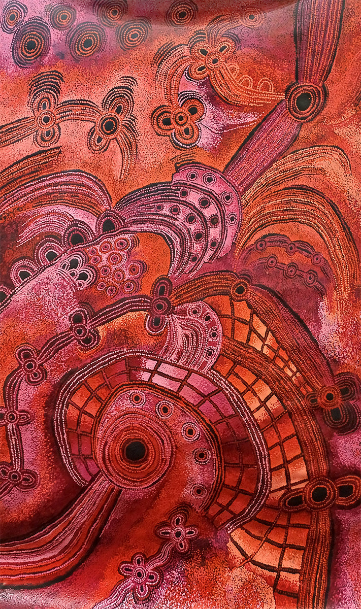 Aboriginal Painting - Minyma Malilu Tjukurrpa