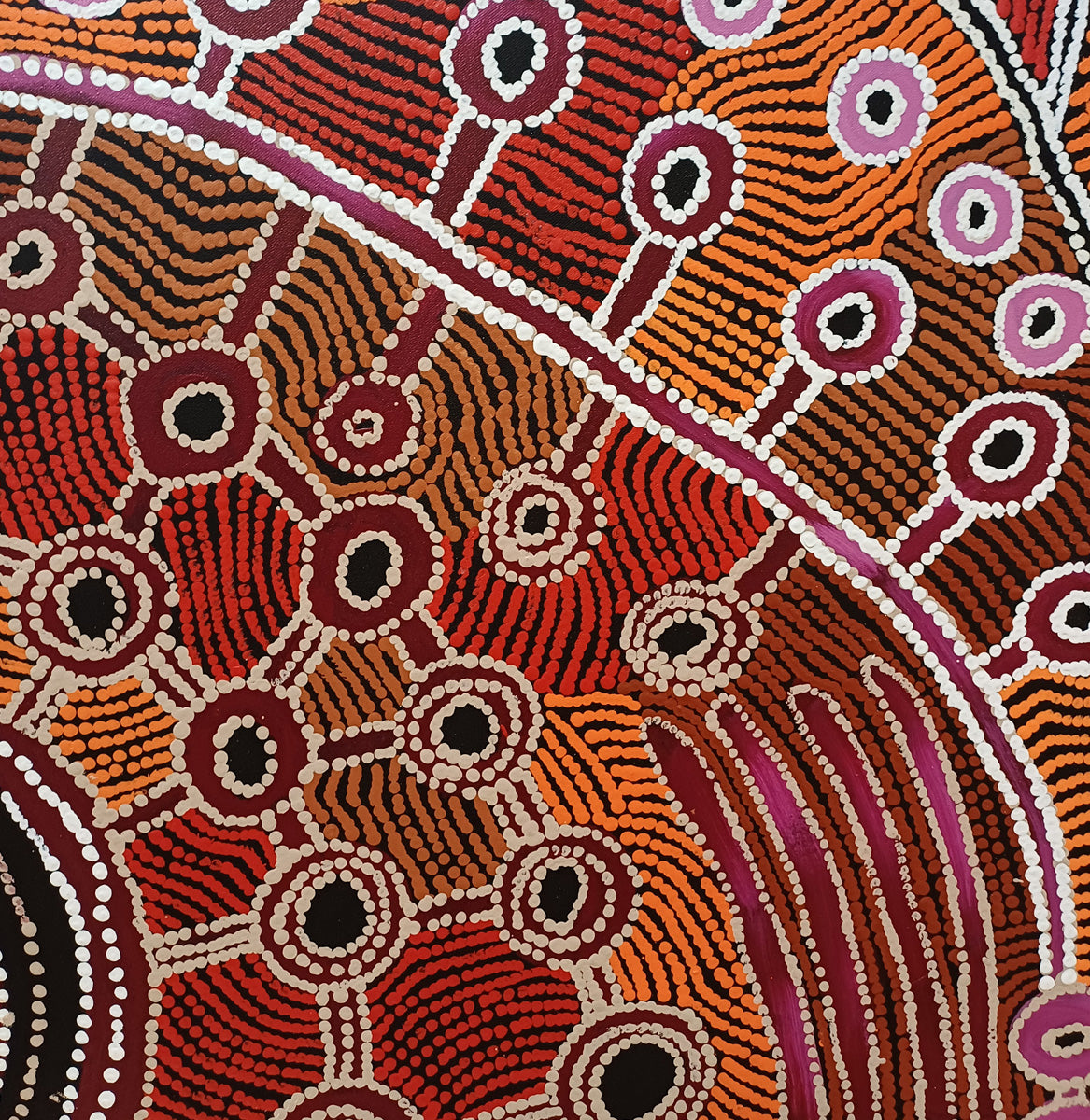 Aboriginal Painting - Rock Water Holes