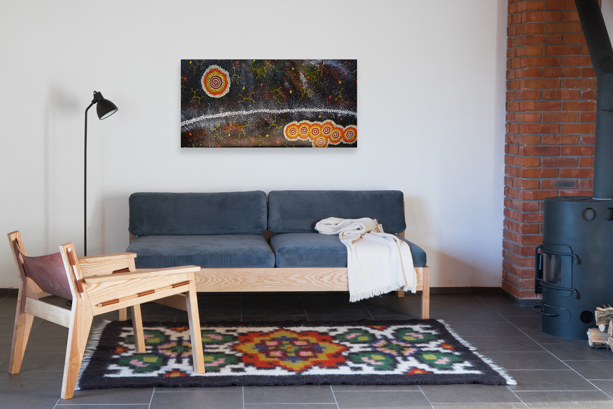 Aboriginal Painting - Seven Sisters Dreaming