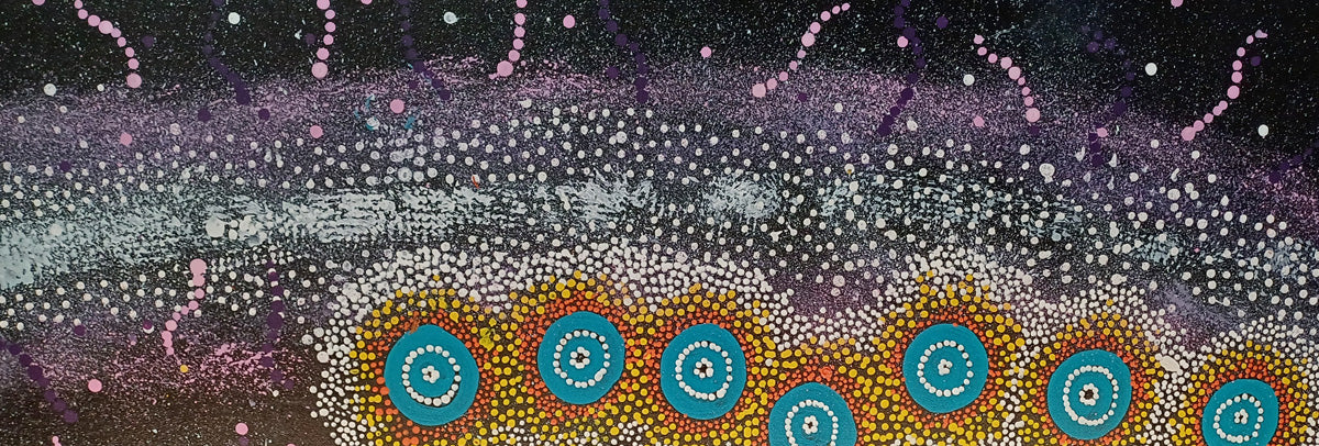 Aboriginal Painting - Seven Sisters