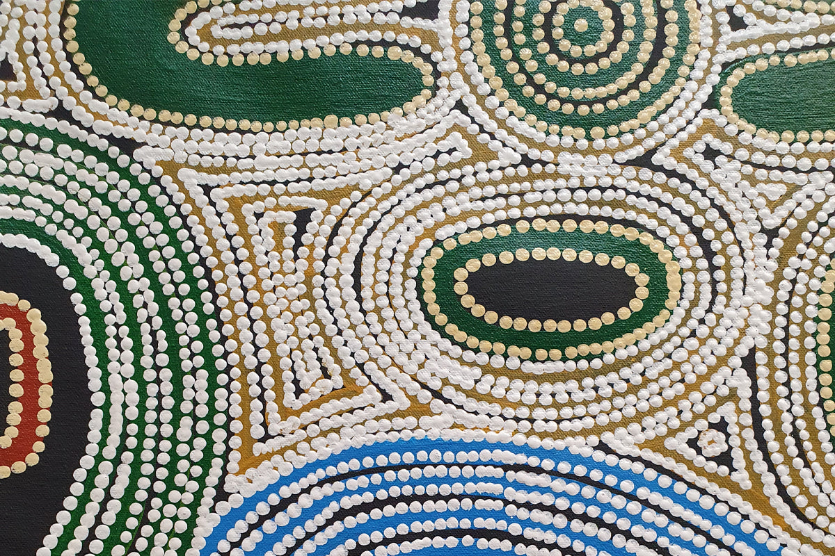 Aboriginal Painting - Two Women Dreaming
