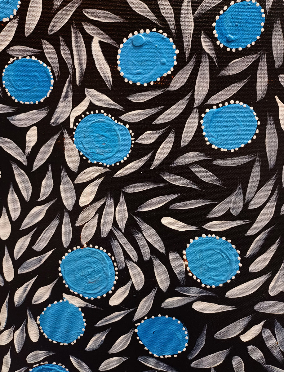 Aboriginal Painting - Wild Desert Flowers