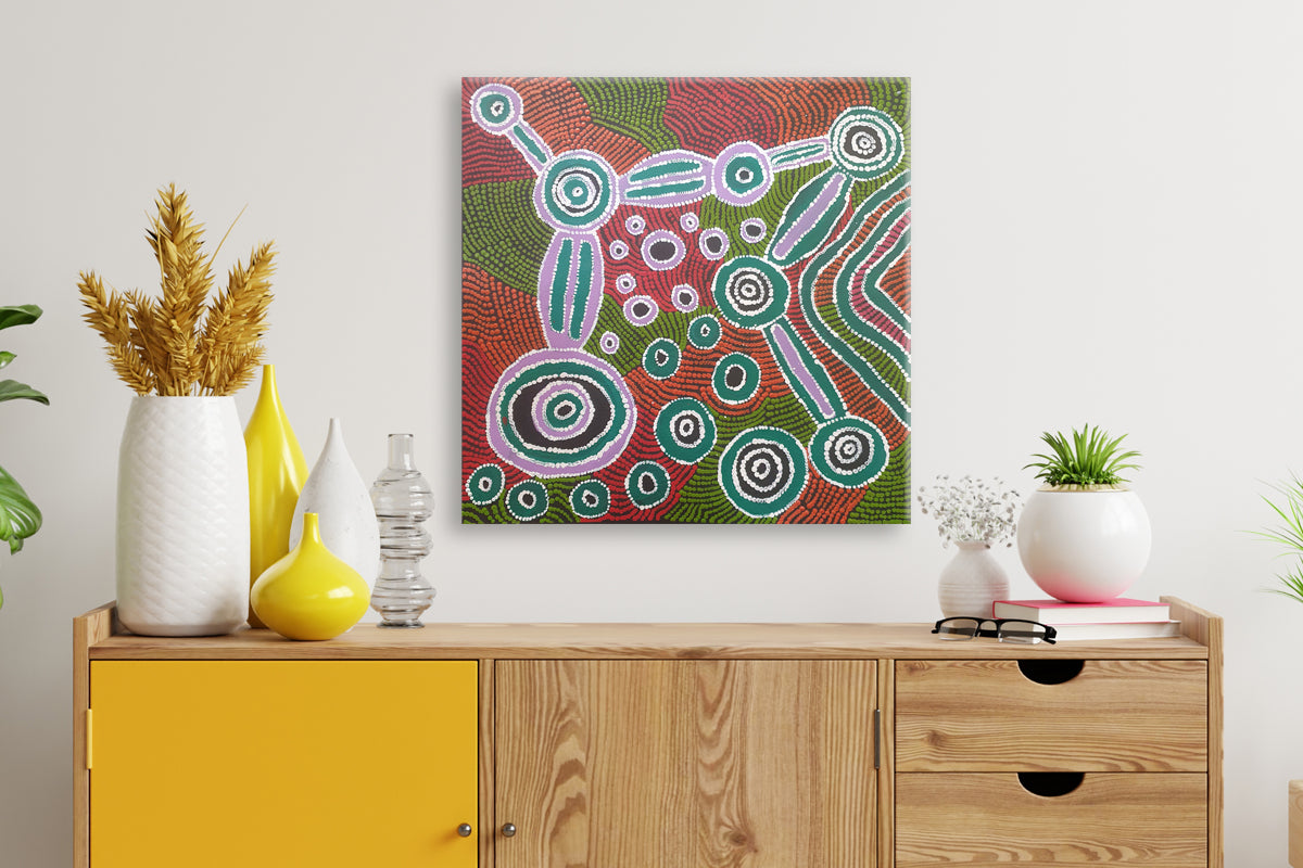 Aboriginal Painting - Rock / Water Holes