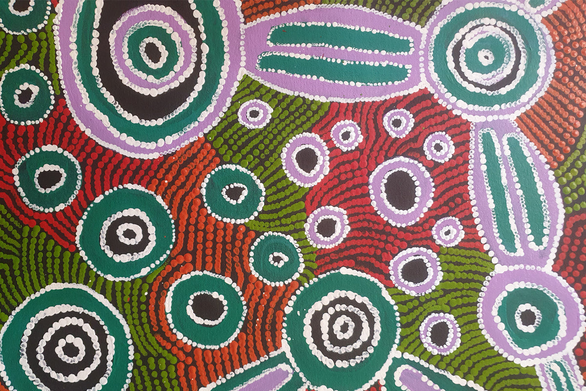 Aboriginal Painting - Rock / Water Holes