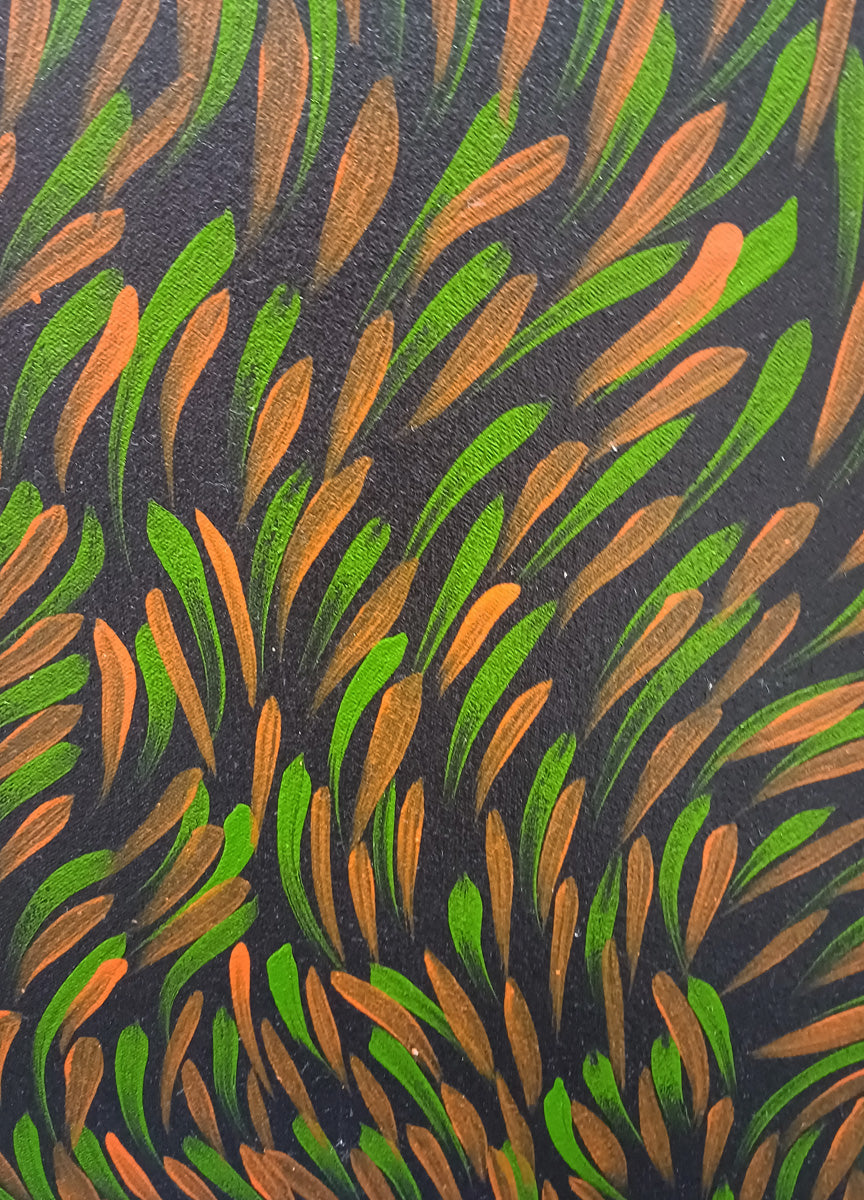 Aboriginal Painting - Bush Medicine Leaves