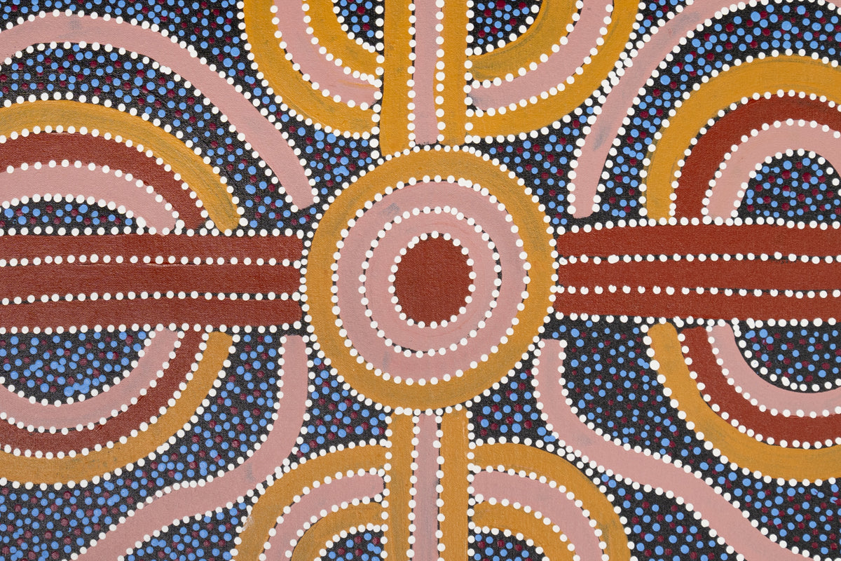 Aboriginal Painting - Ahakeye Bush Plum Dreaming