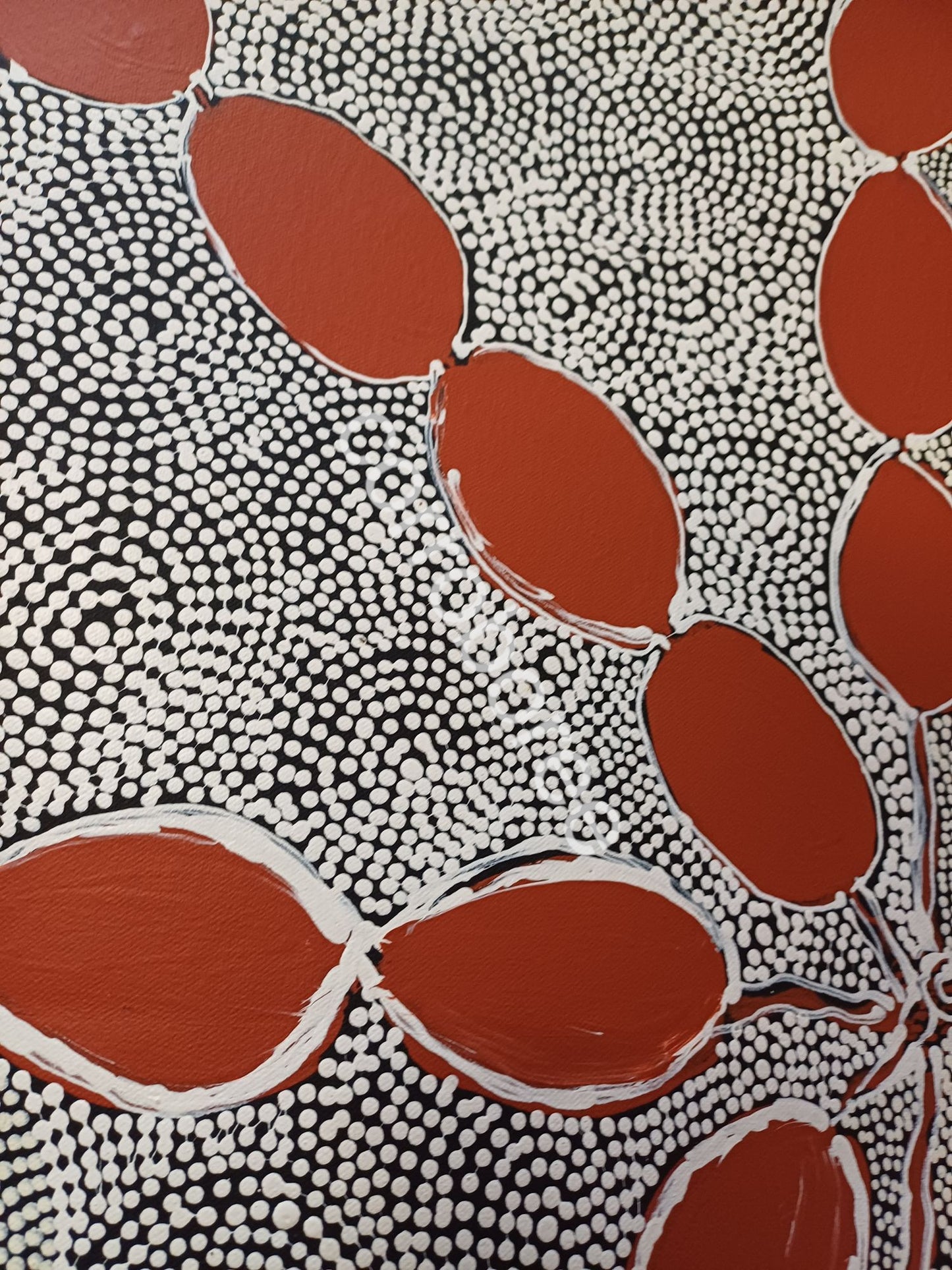 Aboriginal Painting - Bush Onions