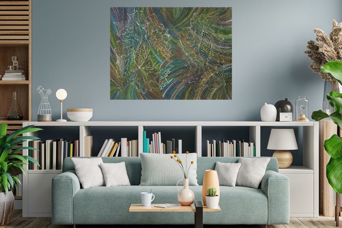 Aboriginal Painting - Bush Yam