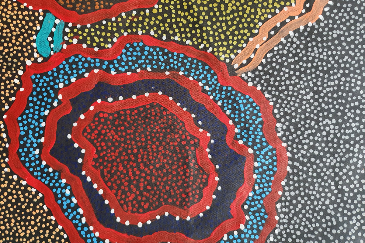Aboriginal Painting - Emu Dreaming