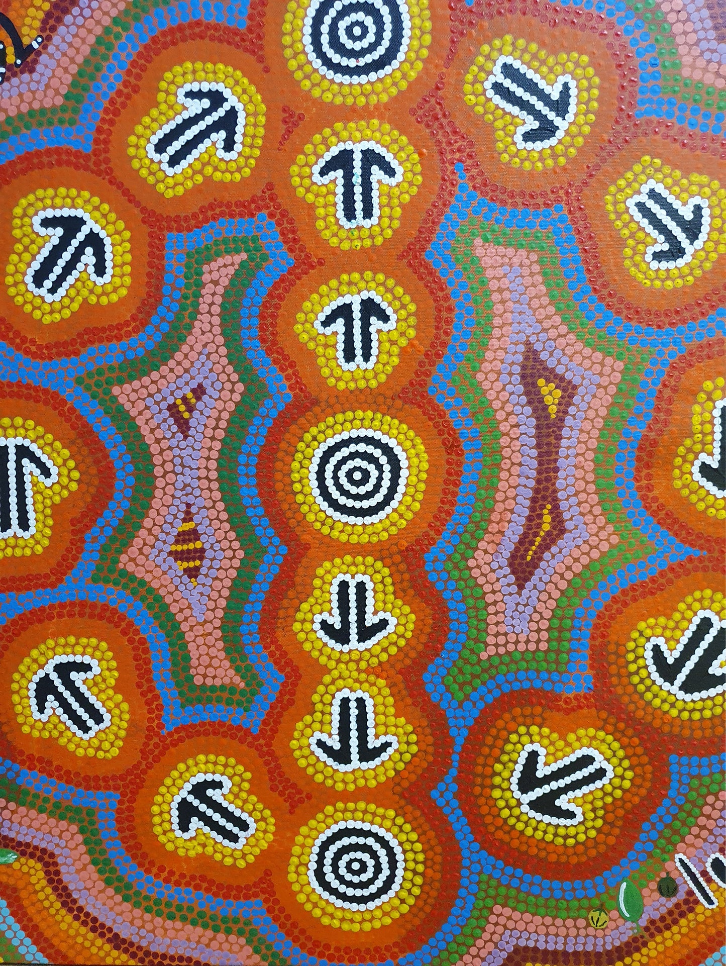 Aboriginal Painting - Kangaroo Dreaming