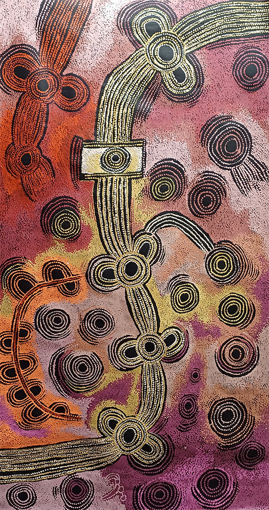 Aboriginal Painting - Minyma Malilu Tjukurrpa