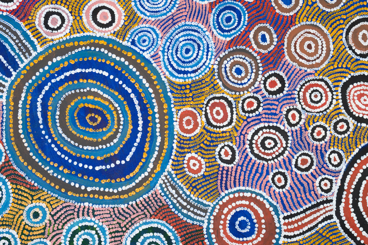 Aboriginal Painting - Water Rock Holes