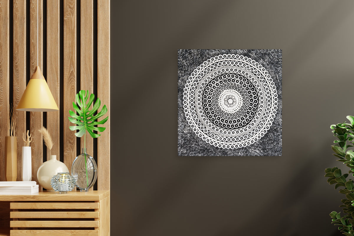 Aboriginal Painting - Weaving Basket