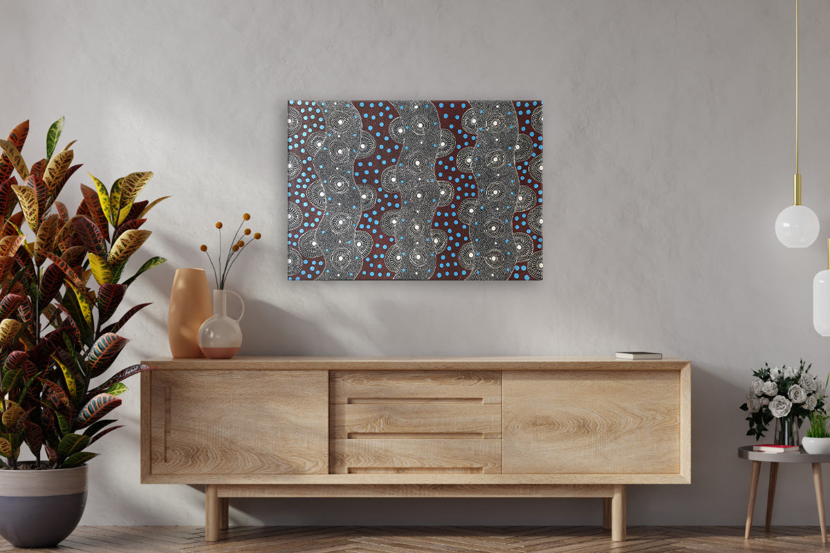 Aboriginal Painting - Wild Bush Seeds