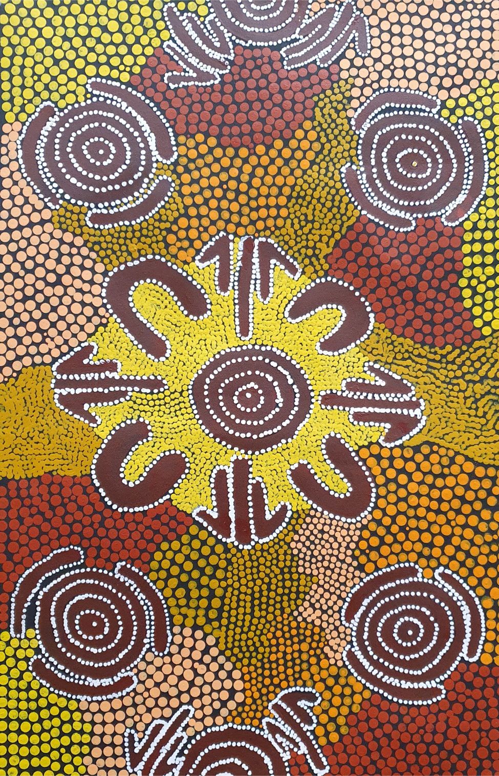 Aboriginal Painting - Kangaroo Dreaming