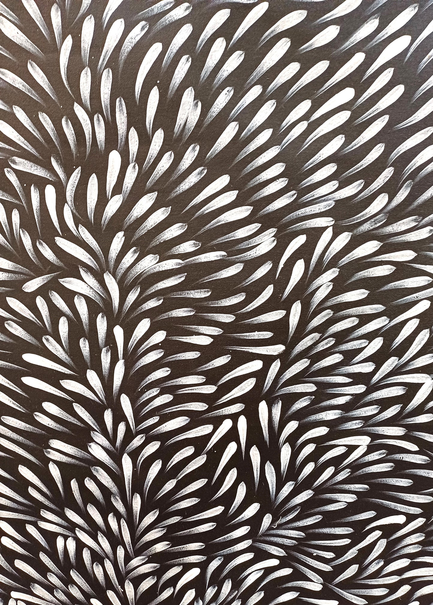 Aboriginal Painting - Big Medicine Leaves