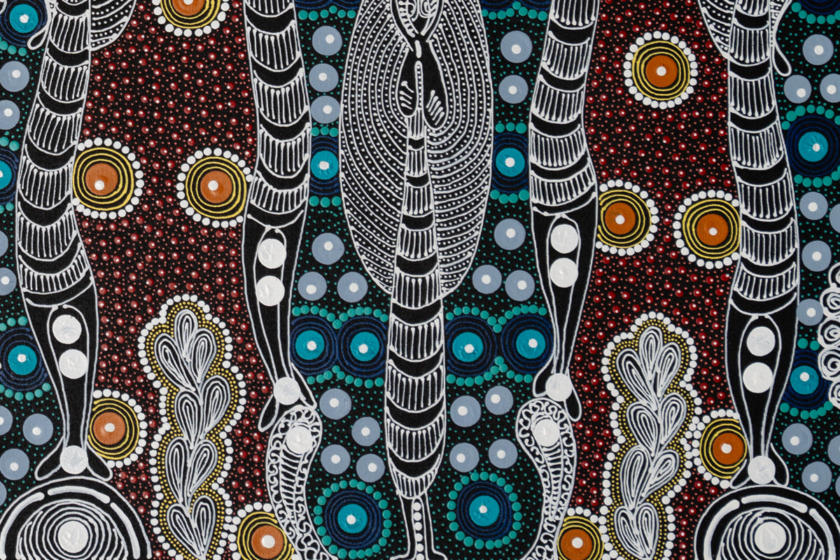 Aboriginal Painting - Dreaming Sisters