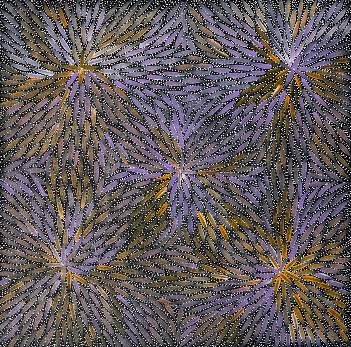 Aboriginal Painting - Bush Medicine Leaves