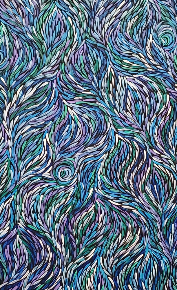 Aboriginal Painting - Bush Medicine Leaves