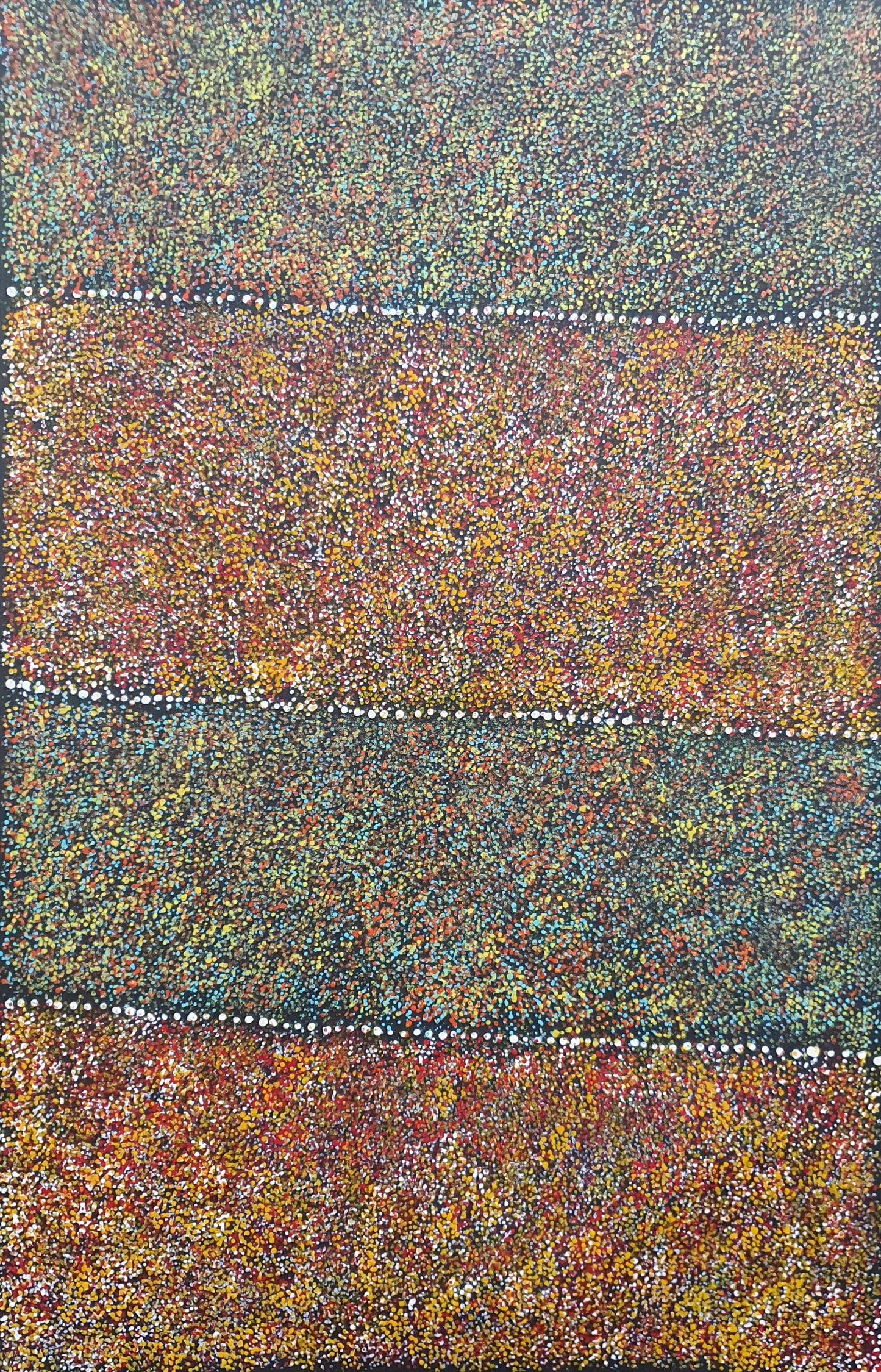 Aboriginal Painting - Mountain Devil Lizard