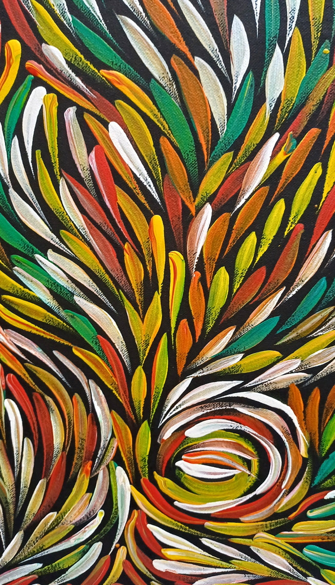 Aboriginal Painting - Bush Medicine Leaves