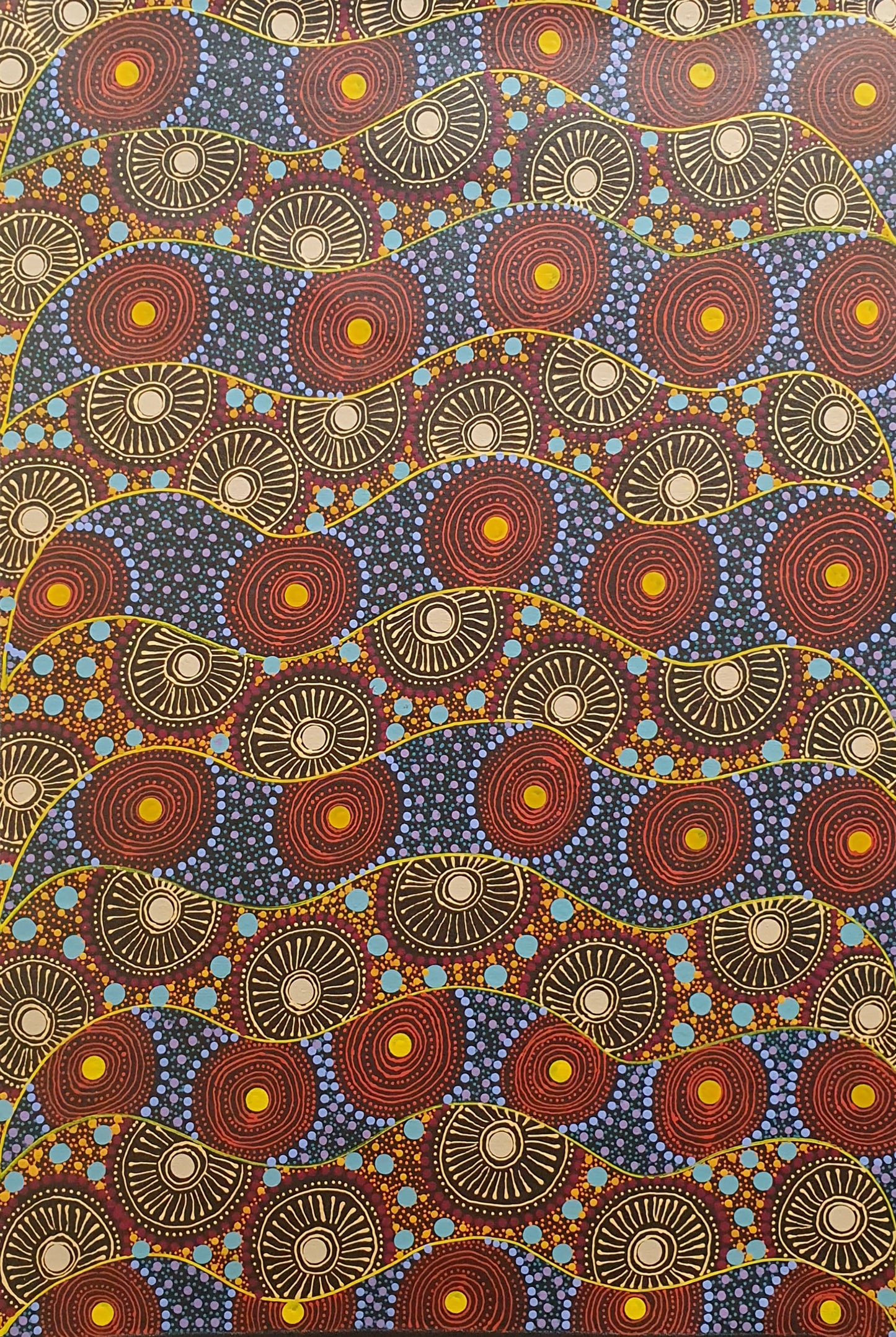 Aboriginal Painting - Alpar Seeds