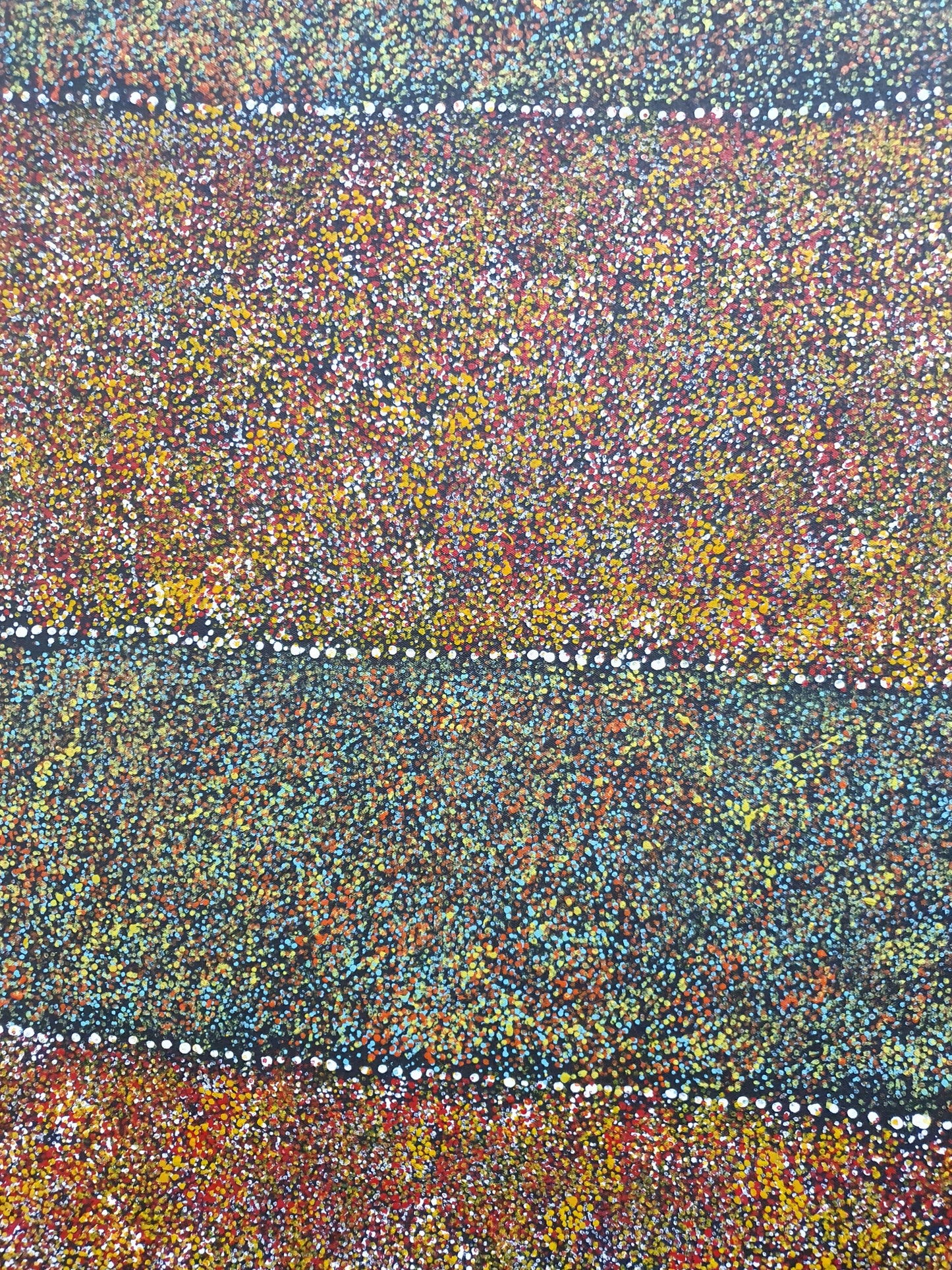 Aboriginal Painting - Mountain Devil Lizard
