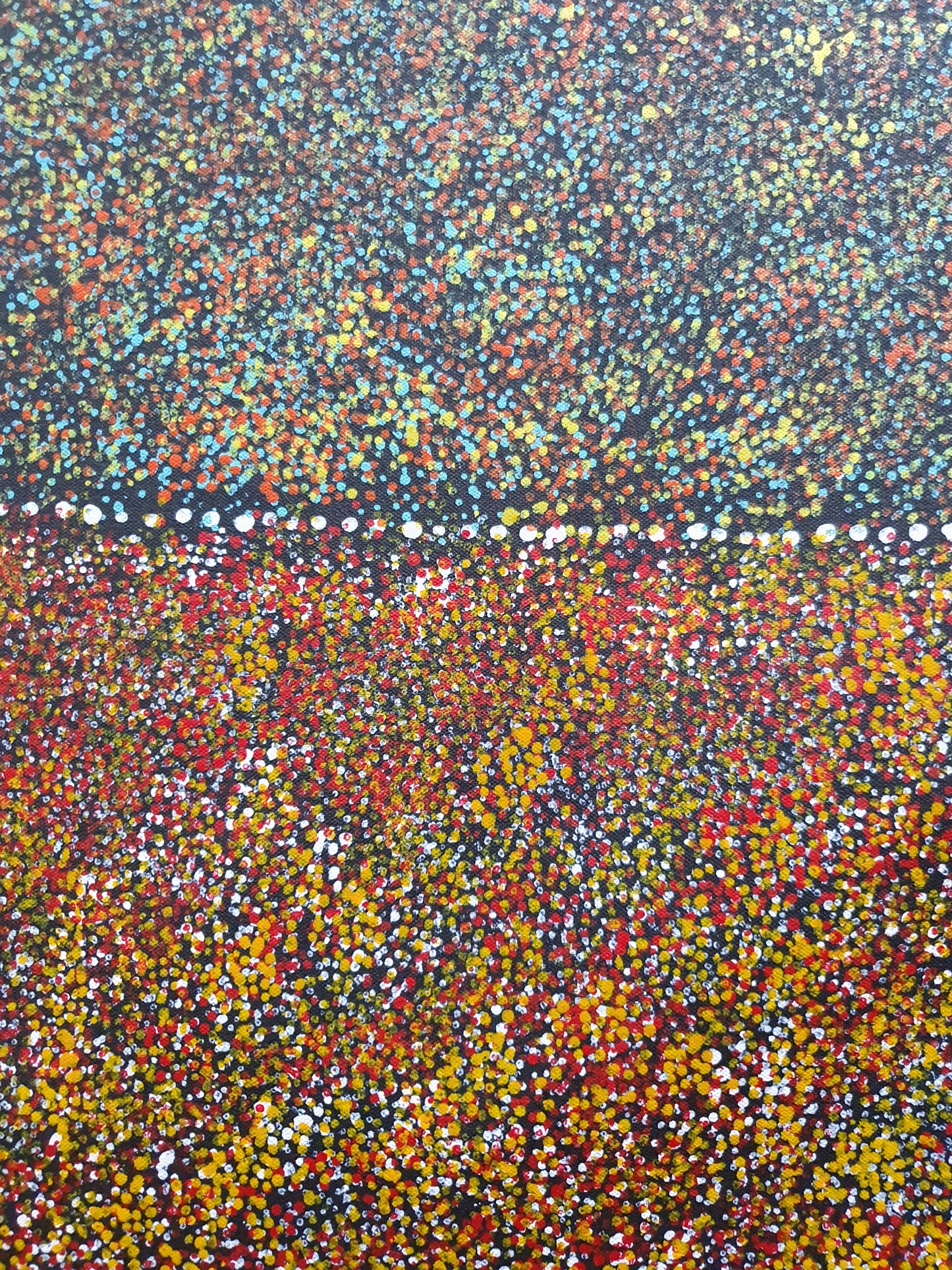 Aboriginal Painting - Mountain Devil Lizard