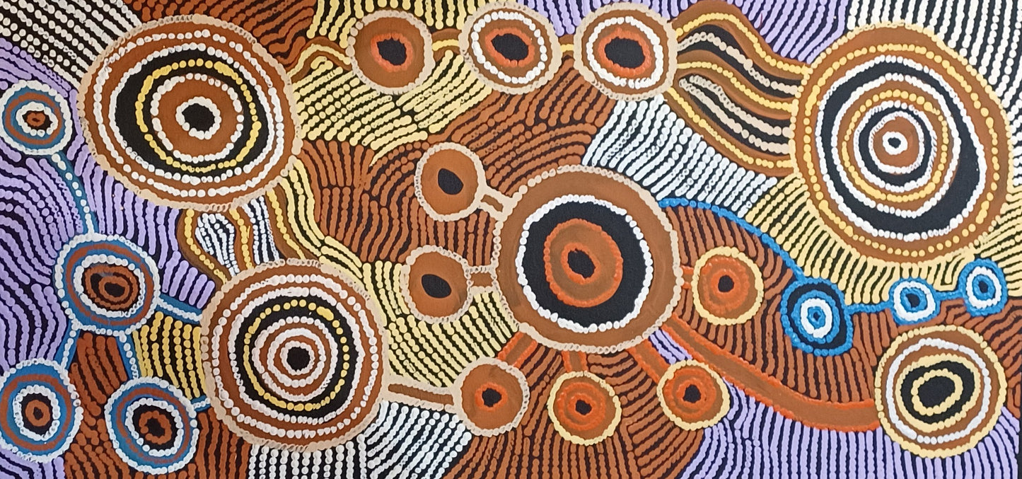 Aboriginal Painting - Rock/Water Holes