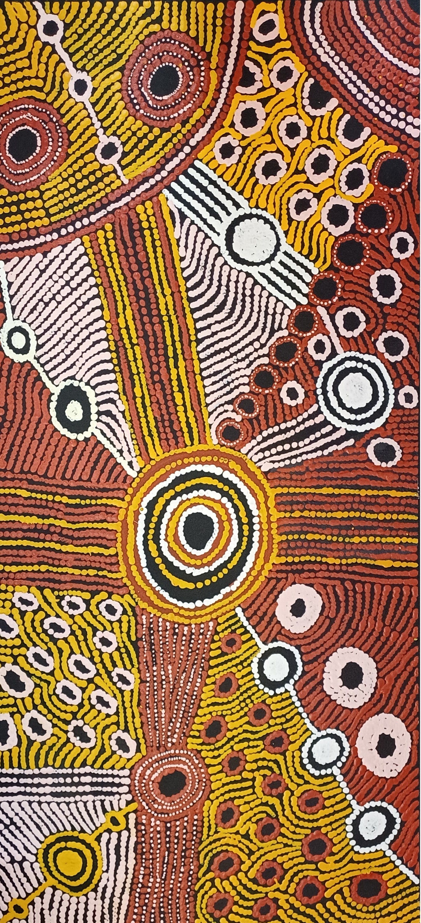 Aboriginal Painting - Rock/Water Holes