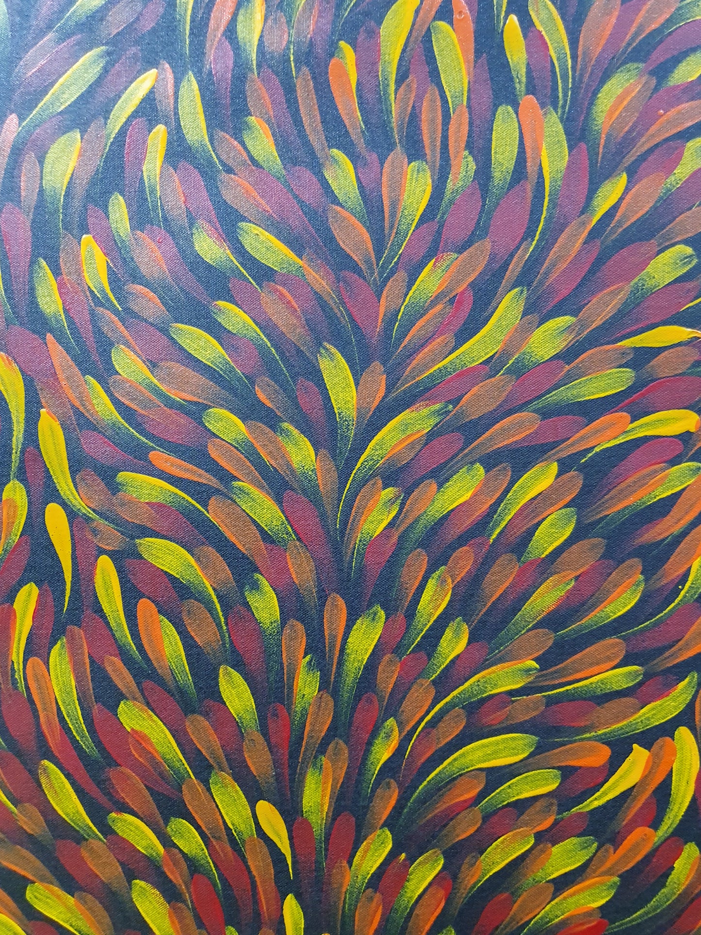 Aboriginal Painting - Bush Medicine Leaves