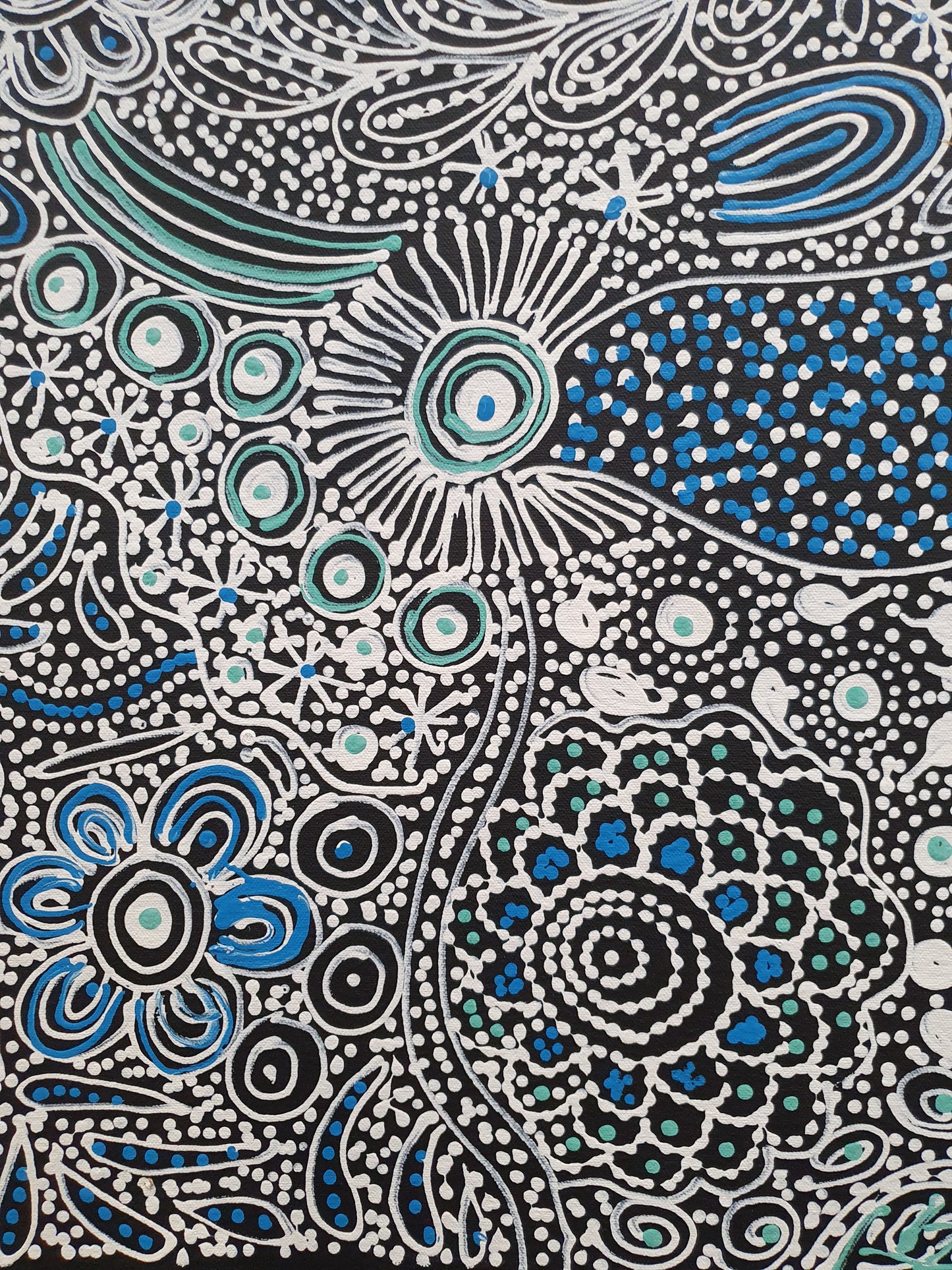 Aboriginal Painting - Bush Yam