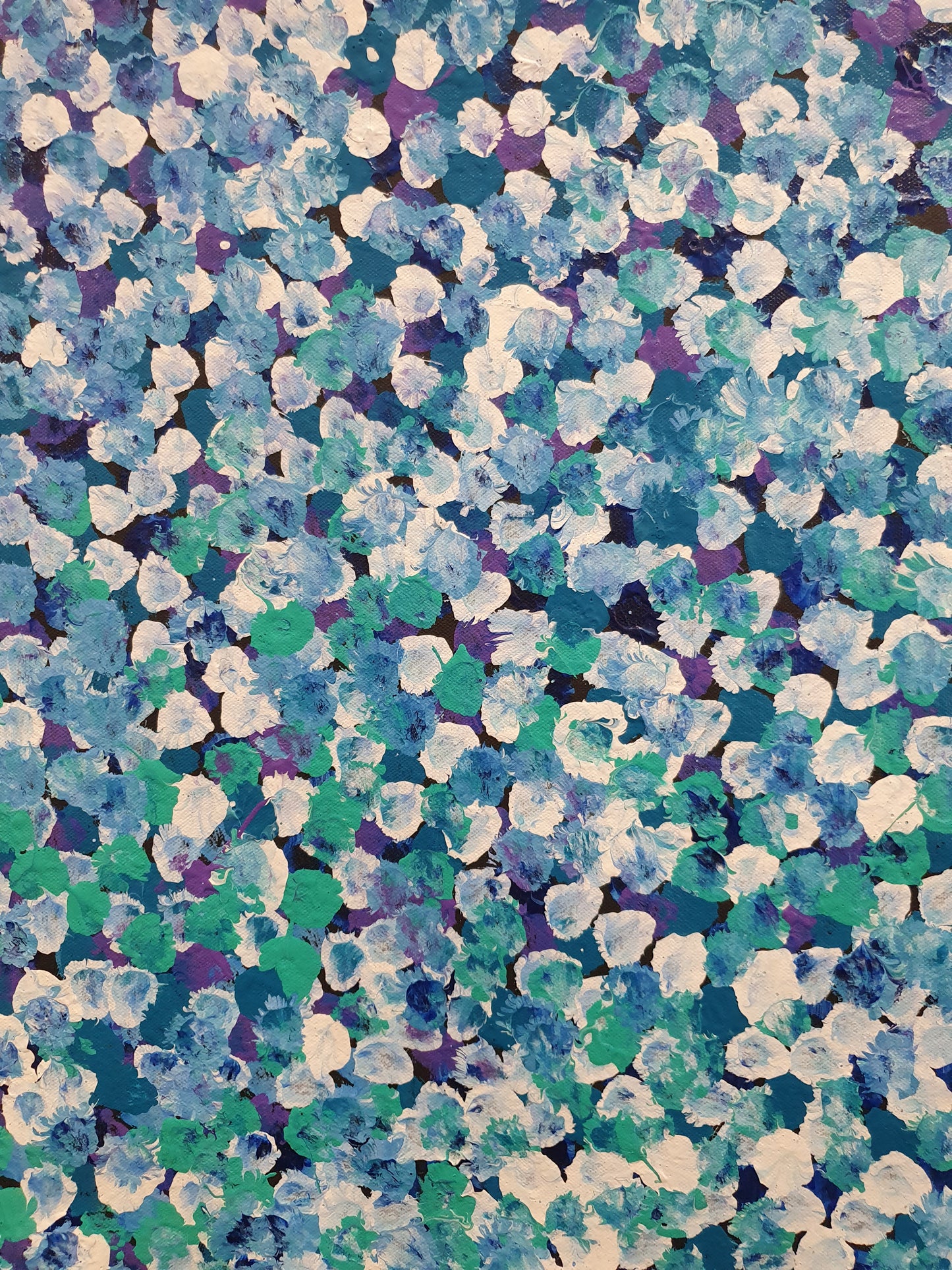 Aboriginal Painting - Bush Plum Dreaming