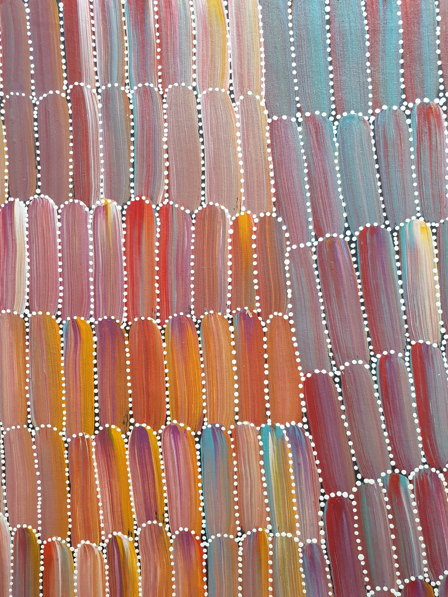 Aboriginal Painting - Anaty - Bush Yam