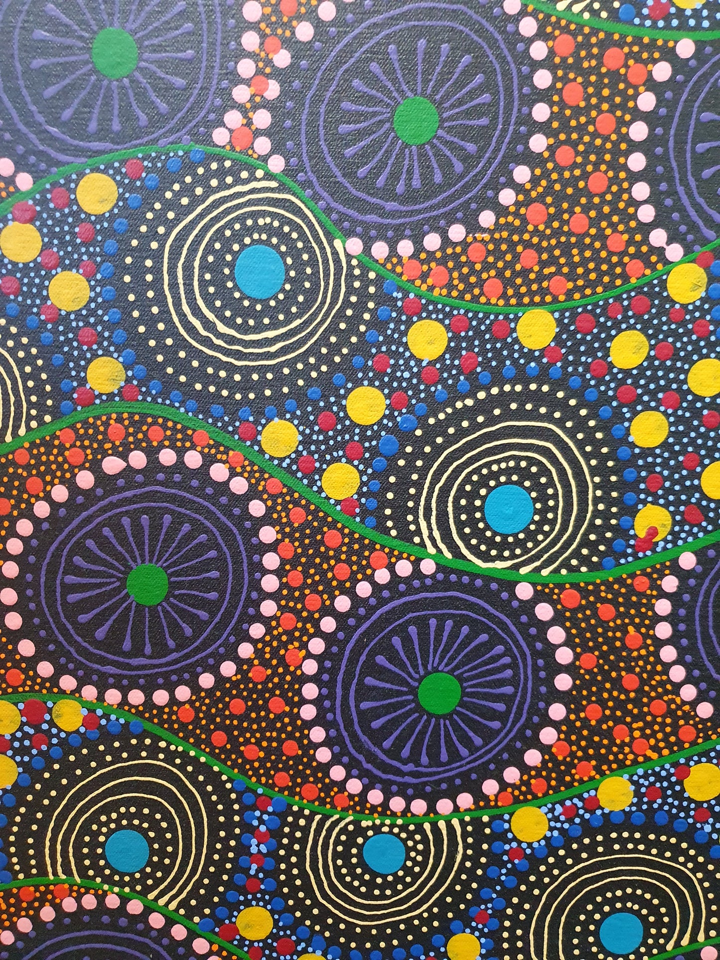 Aboriginal Painting - Alpar Seeds