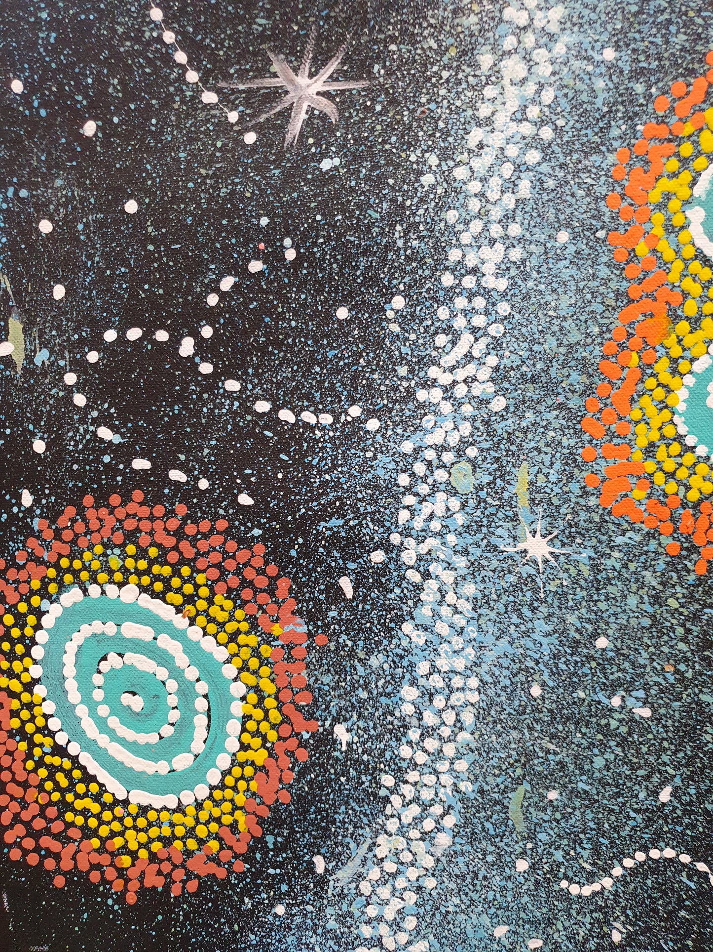 Aboriginal Painting - Milky Way Dreaming