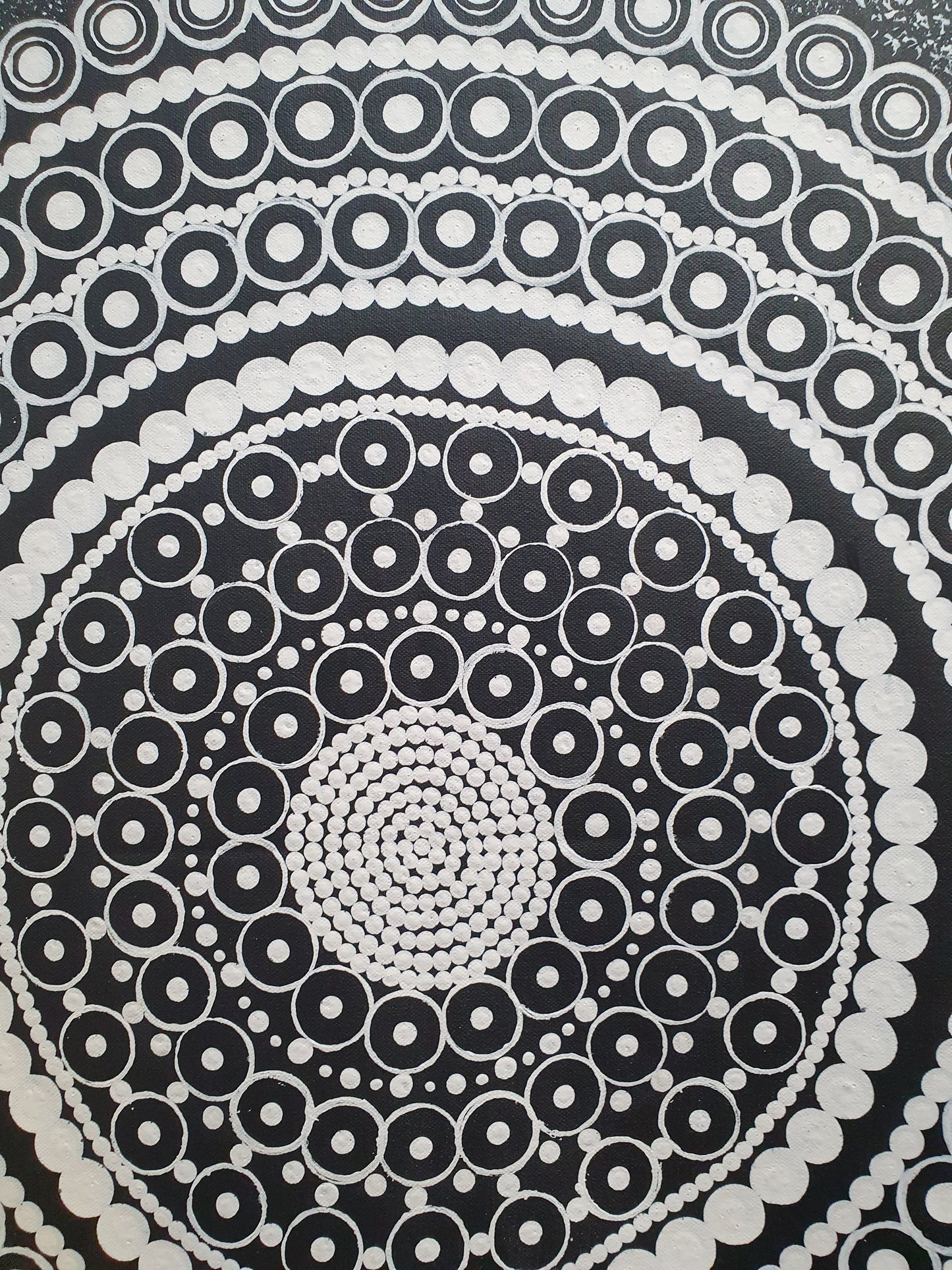 Aboriginal Painting - Weaving Basket