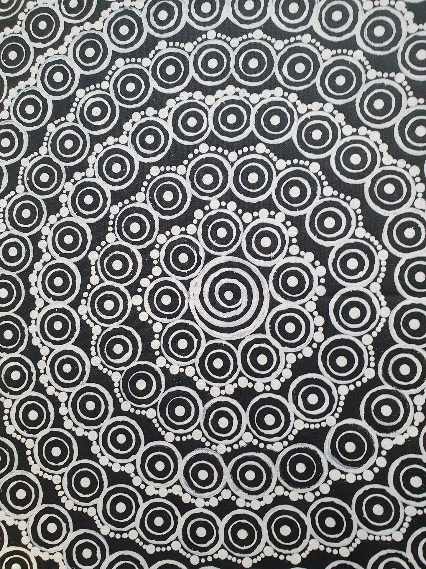 Aboriginal Painting - Weaving Basket