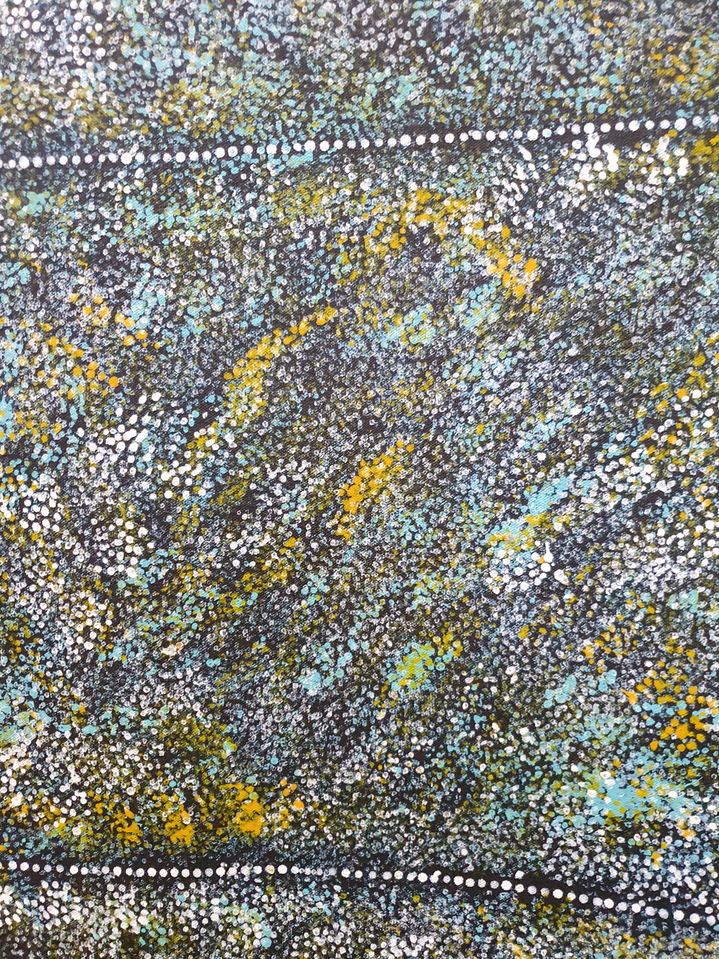 Aboriginal Painting - Mountain Devil Lizard