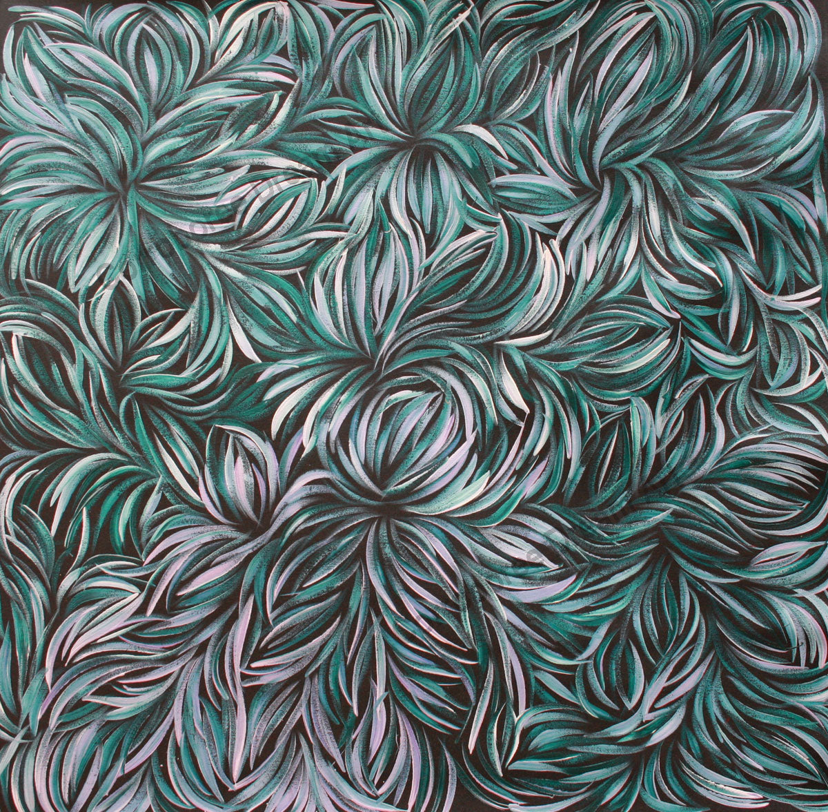 Aboriginal Painting - Bush Medicine Leaves