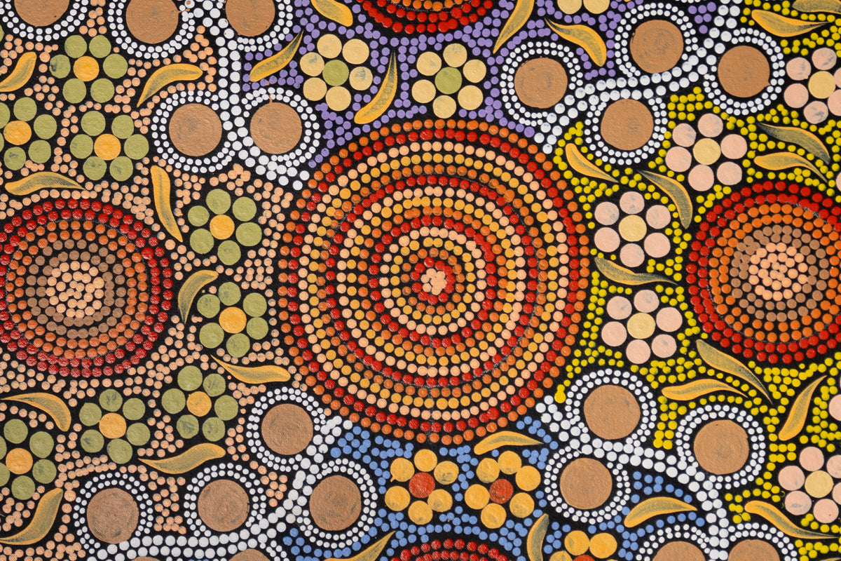 Aboriginal Painting - Bush Tucker