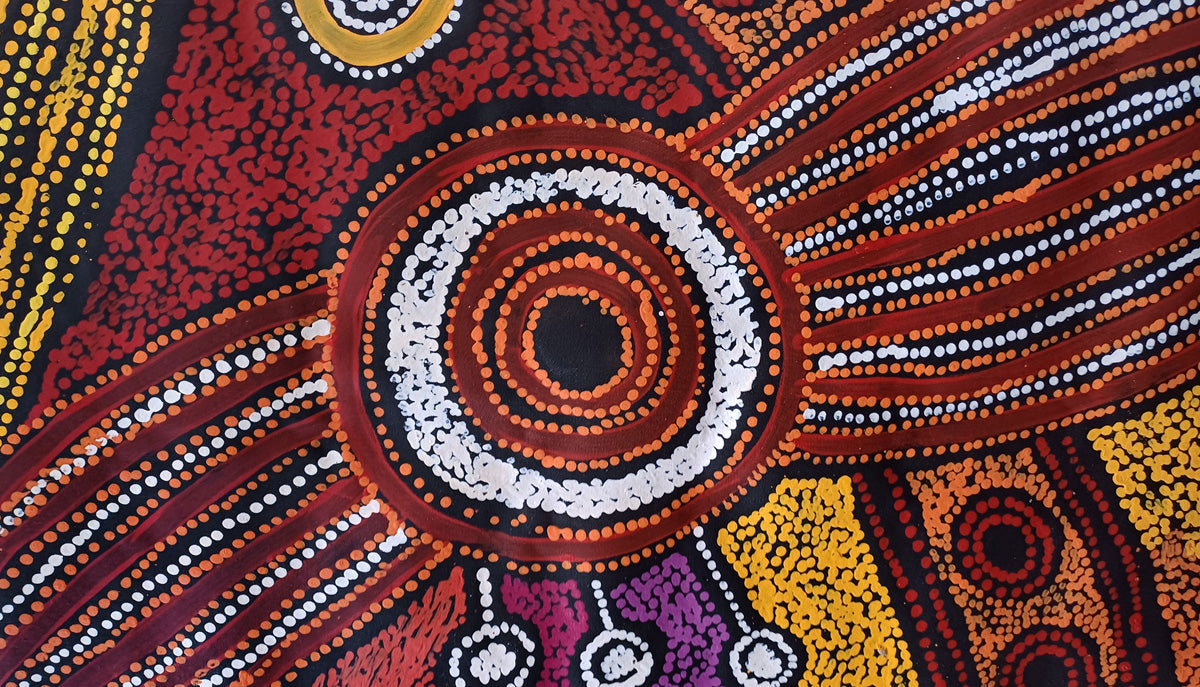 Aboriginal Painting - Minyma Malilu Tjukurrpa