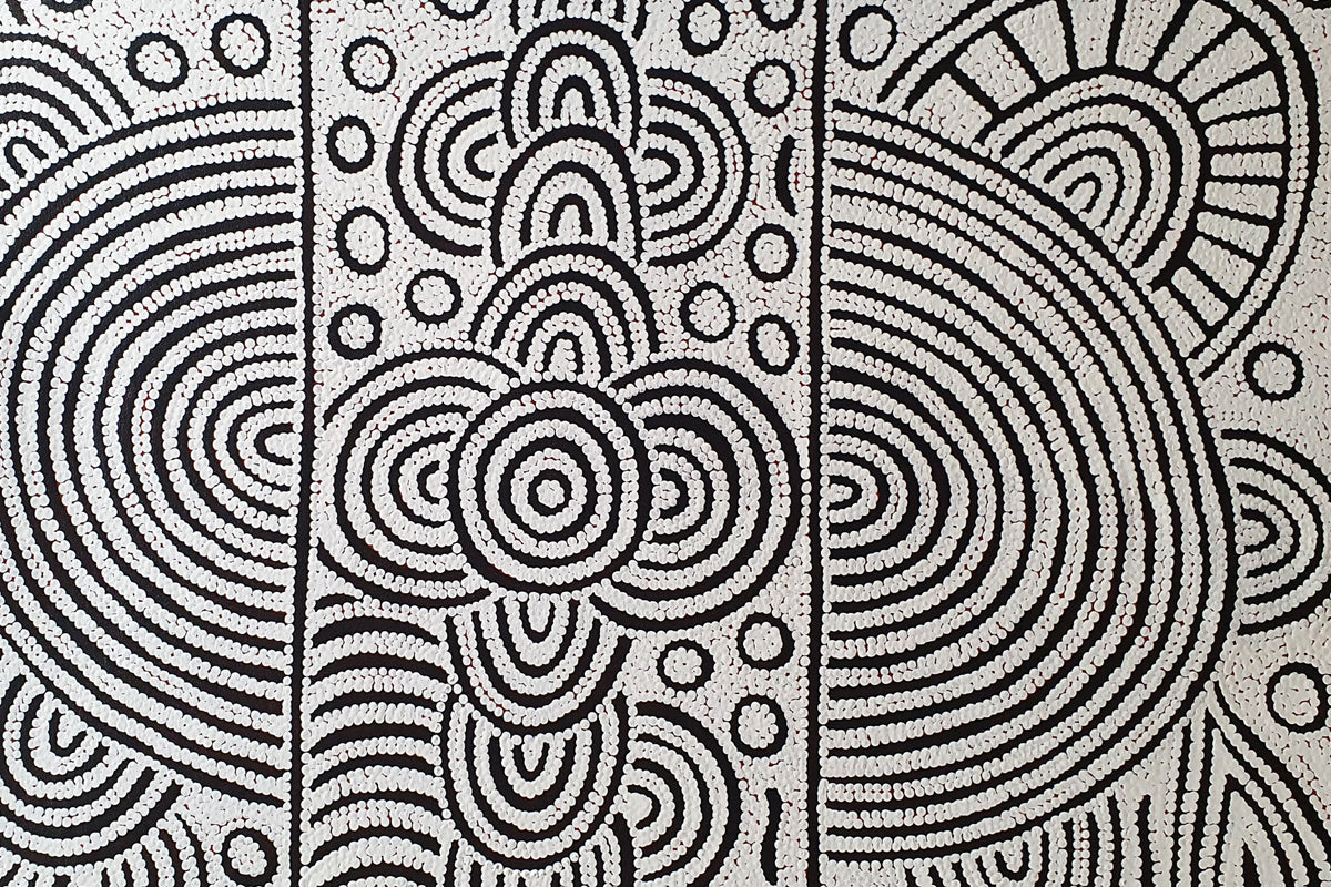 Aboriginal Painting - My Special Homeland