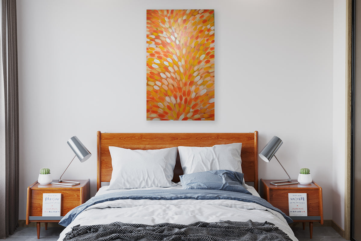 Aboriginal Painting - Big Leaves