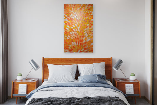 Aboriginal Painting - Big Leaves