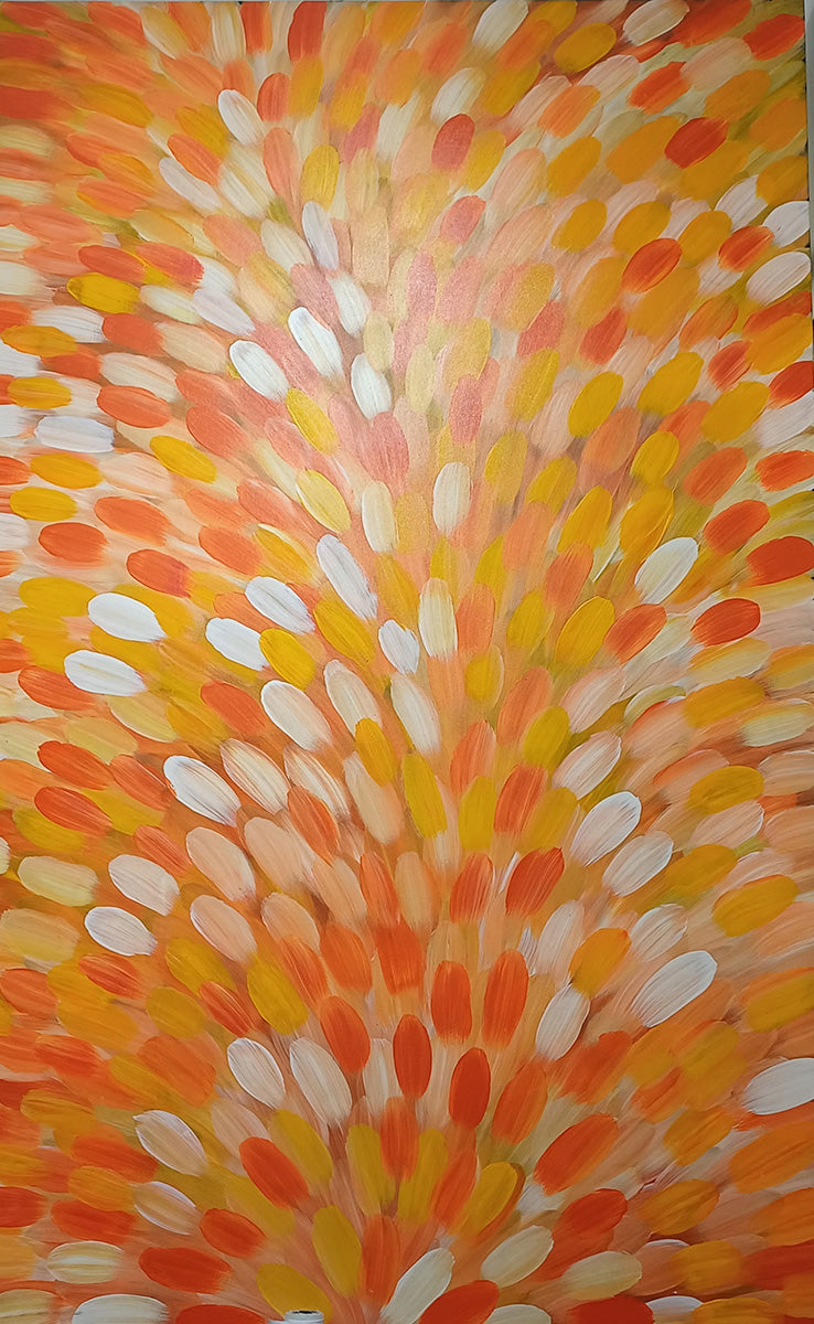 Aboriginal Painting - Big Leaves